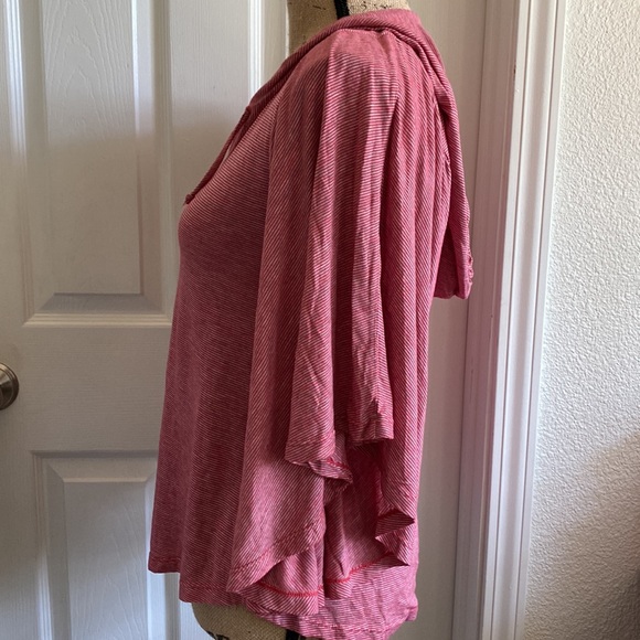 Testament Stripe Hoodie Top-Small - Picture 4 of 6